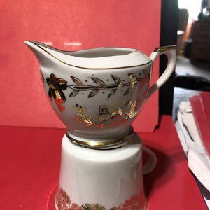 Vintage Lefton Chine Creamer